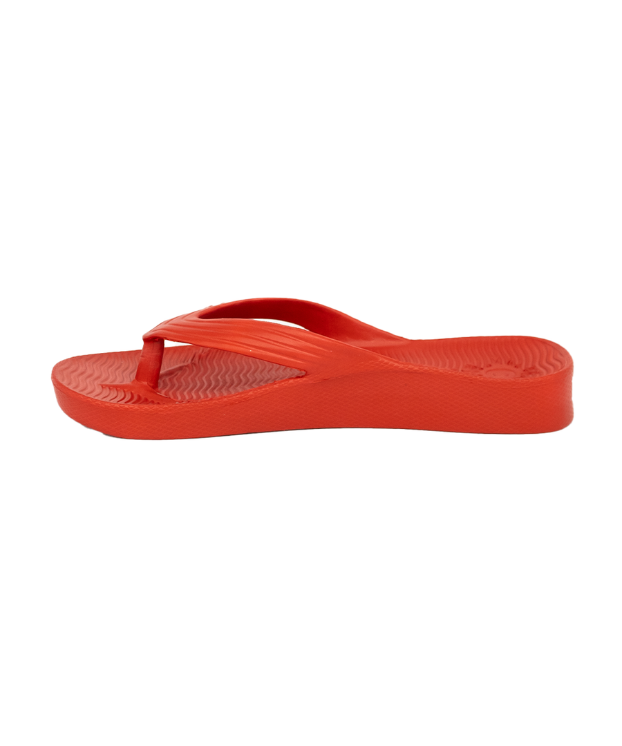 Red Thongs For Kids With Arch Support