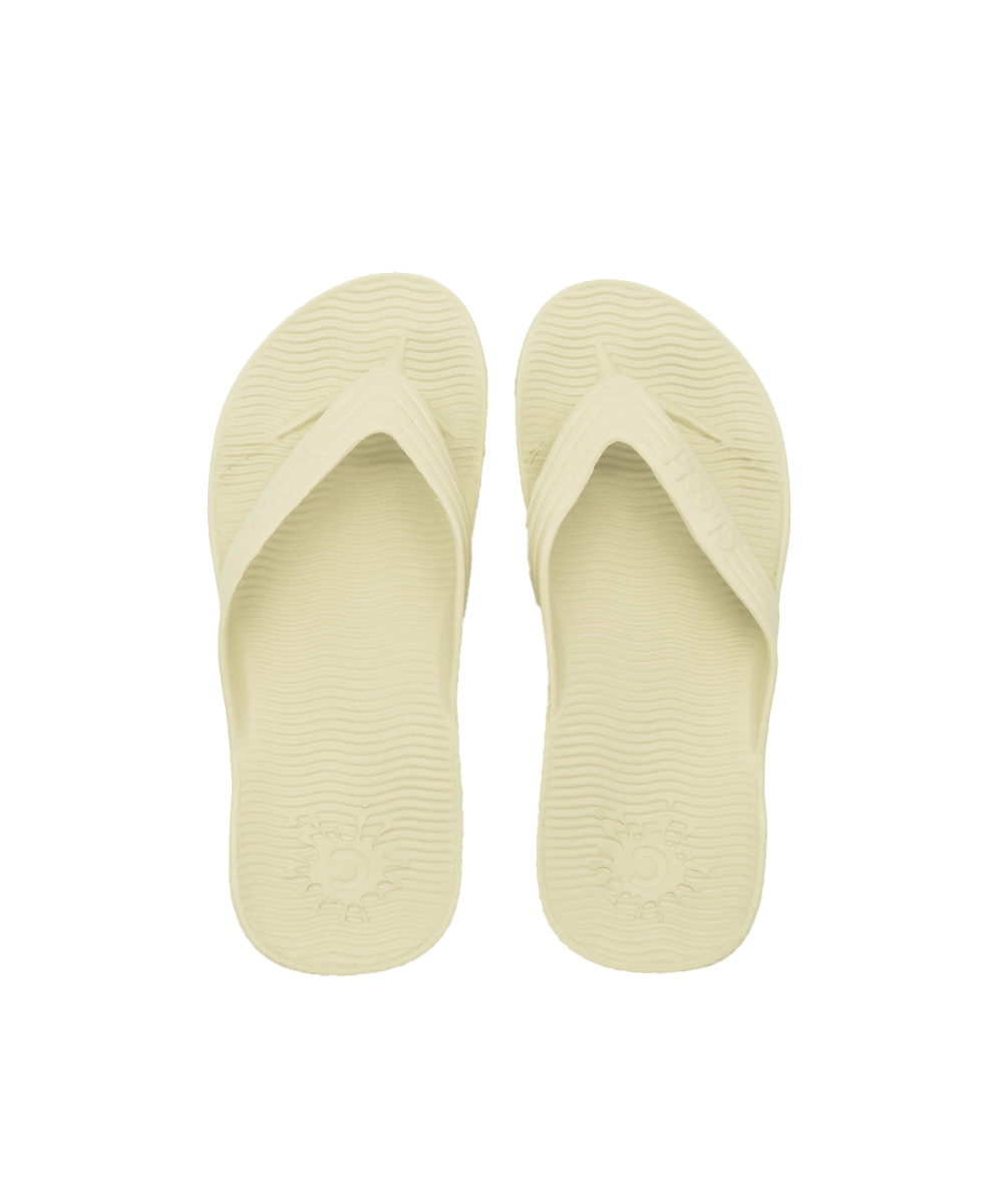 White Thongs For Kids With Arch Support