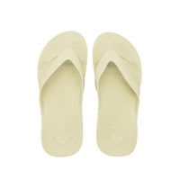 White Thongs For Kids With Arch Support