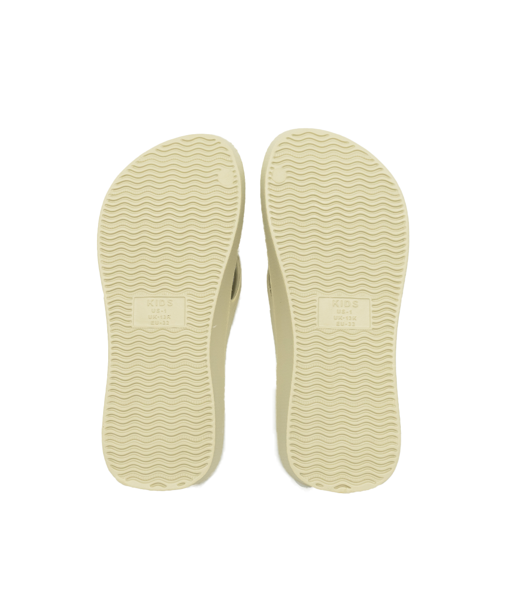 White Thongs For Kids With Arch Support