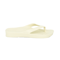 White Thongs For Kids With Arch Support