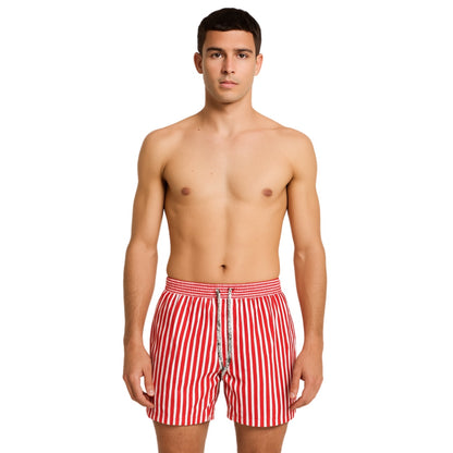 Red Stripes Boardshorts