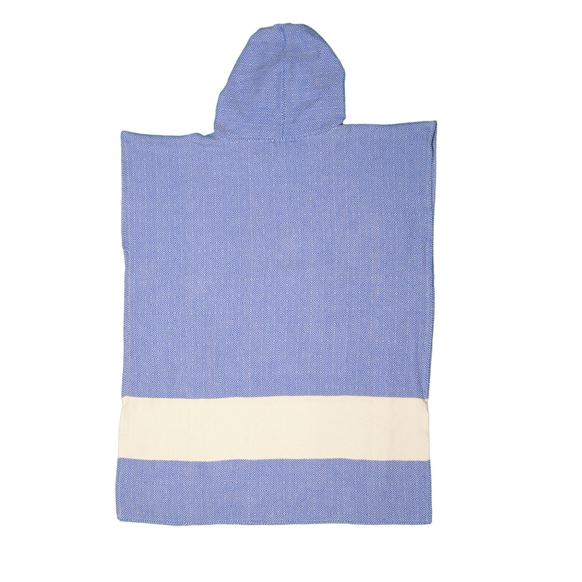 Adult Hooded Beach Towel in King Blue – Quick-Dry Swim Poncho for Swimming & Surfing