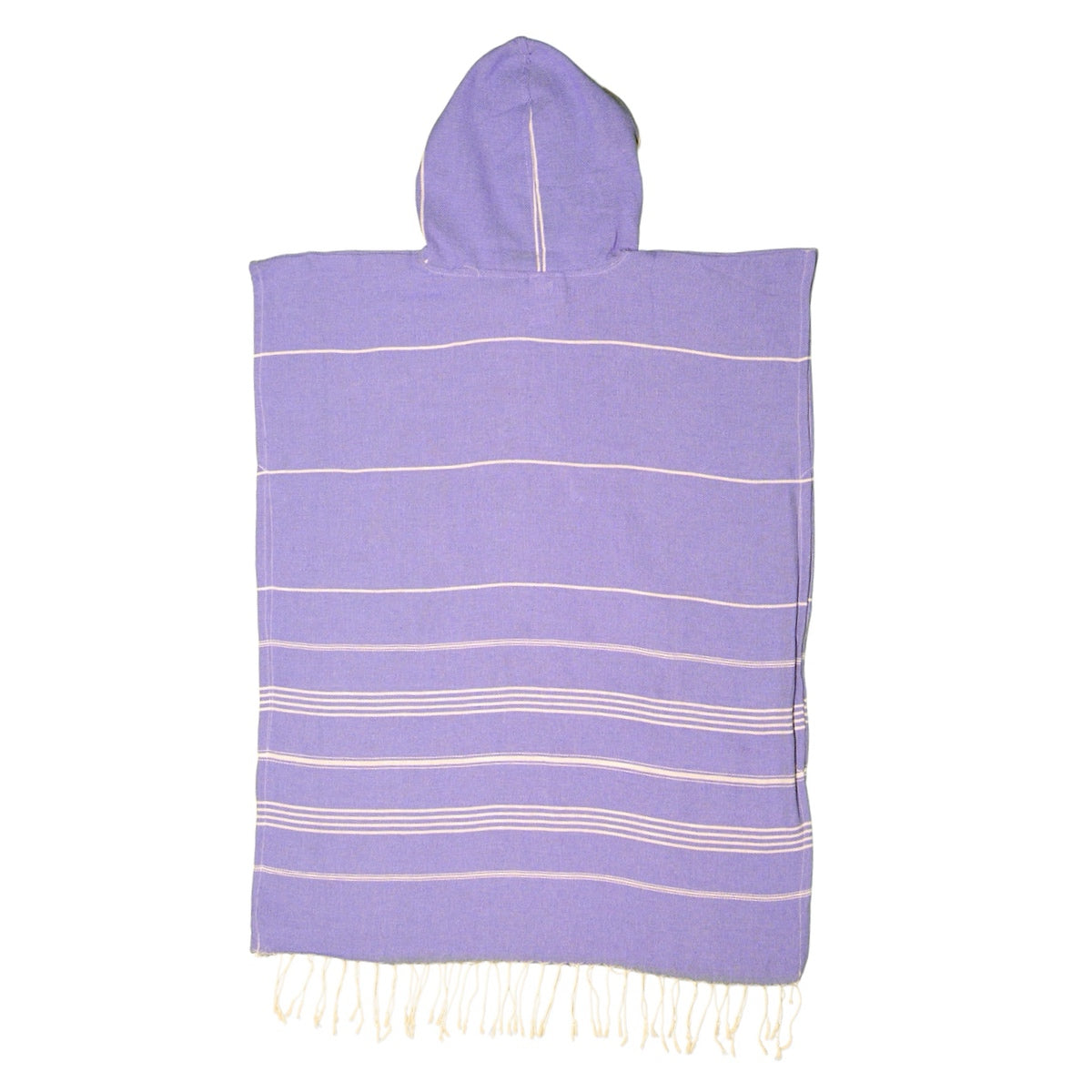 Adult Hooded Beach Towel in Purple – Quick-Dry Swim Poncho for Swimming & Surfing