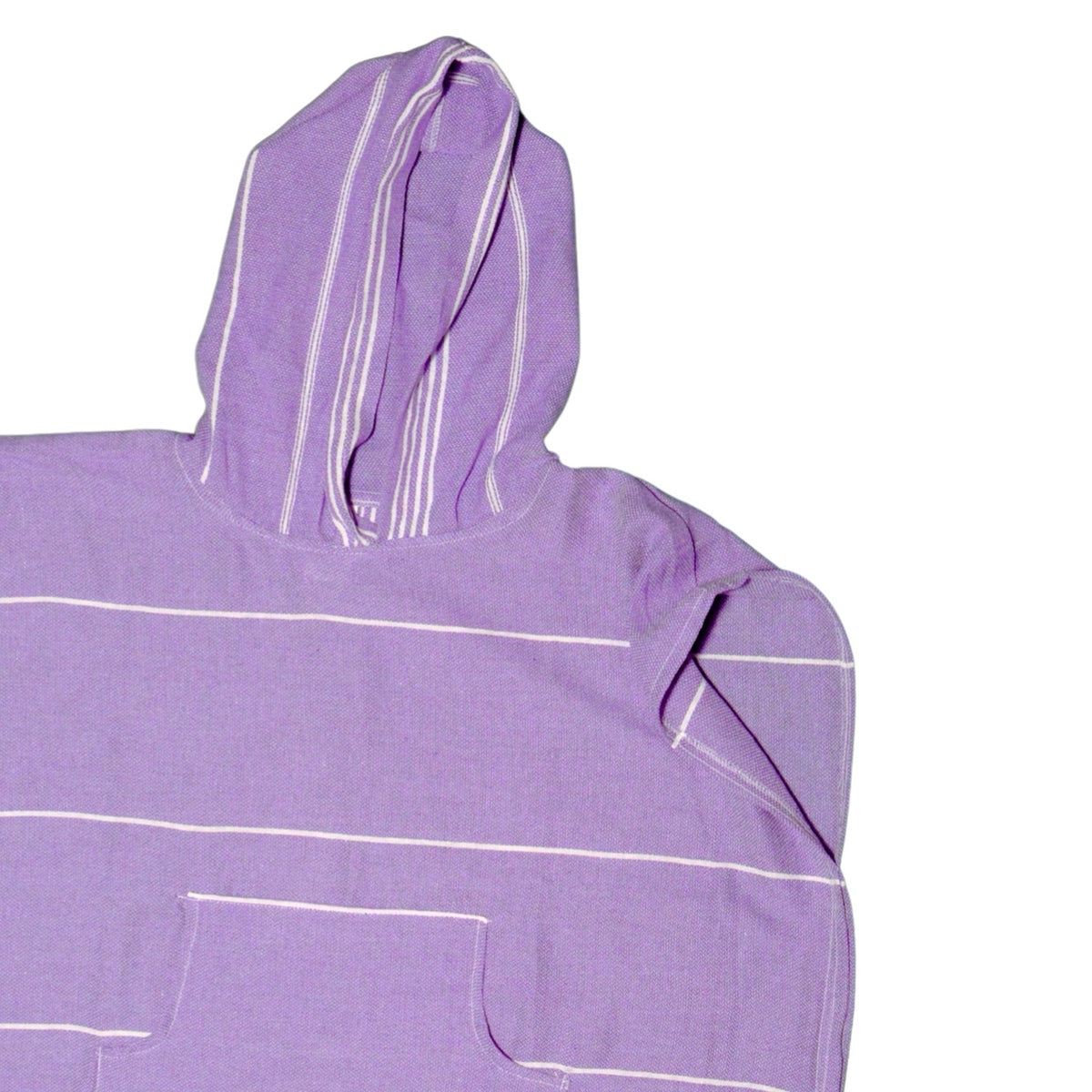 Adult Hooded Beach Towel in Purple – Quick-Dry Swim Poncho for Swimming & Surfing