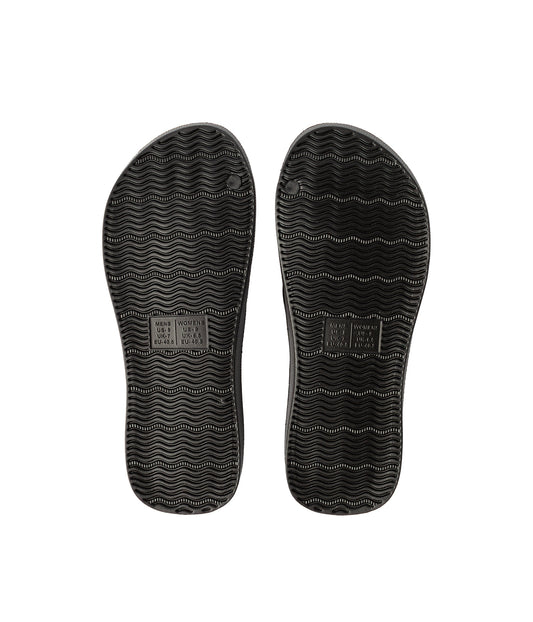 Black Thongs With Arch Support