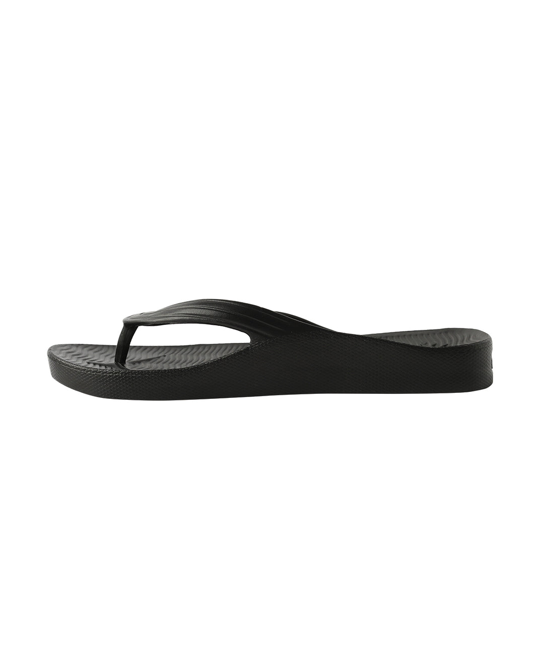 Black Thongs With Arch Support