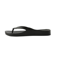 Black Thongs With Arch Support