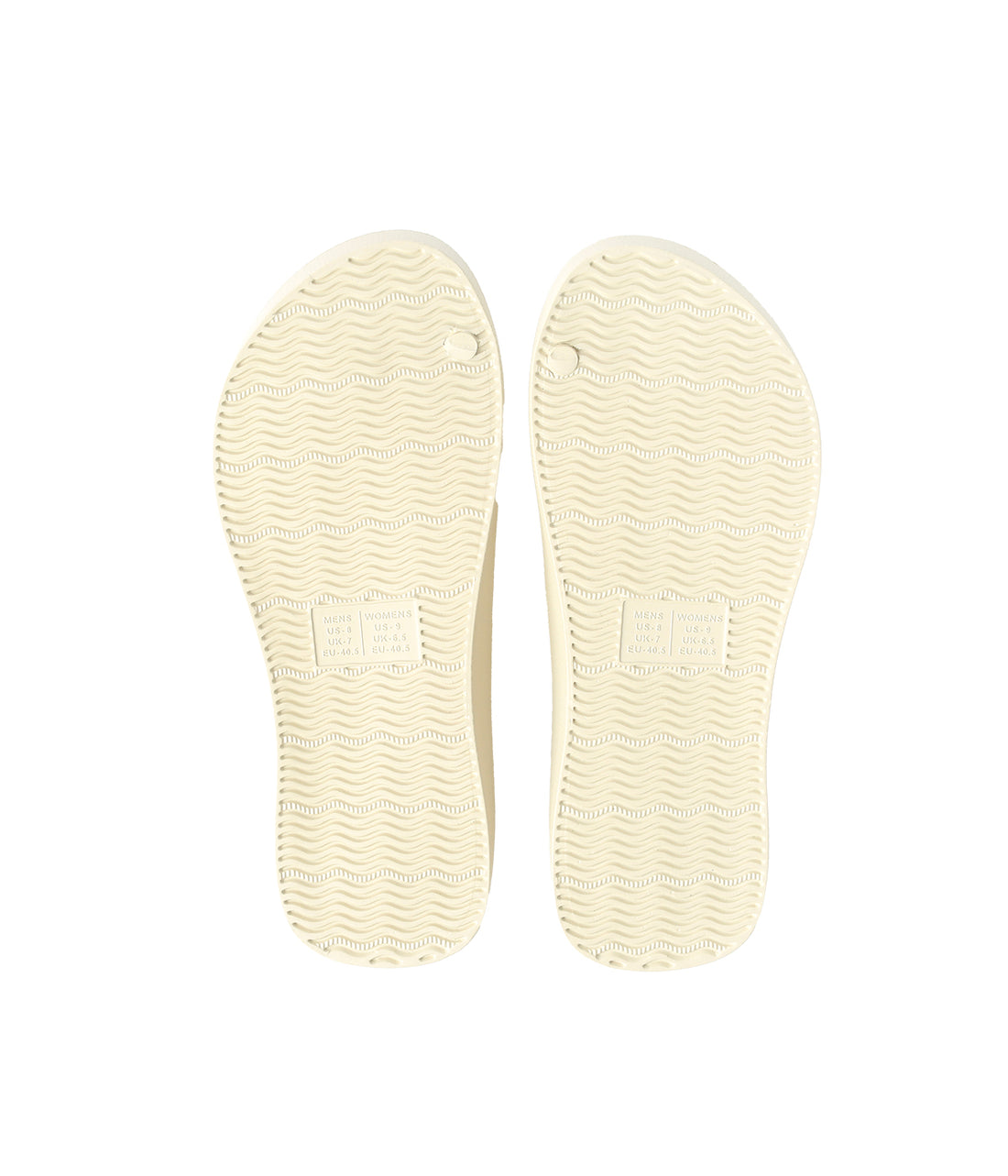 White Thongs With Arch Support