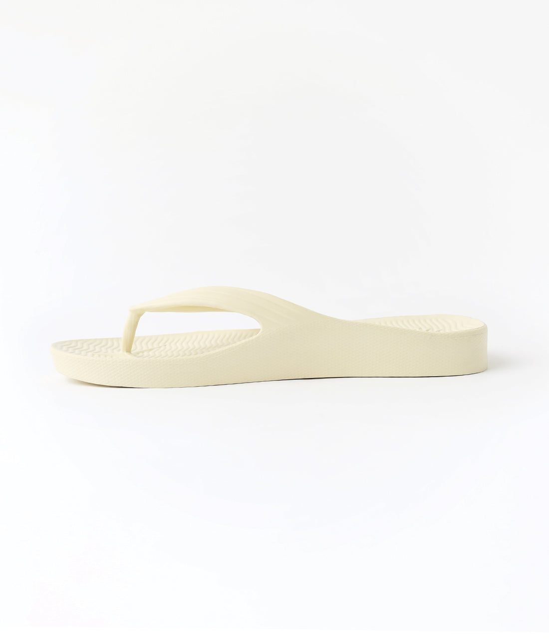 White Thongs With Arch Support