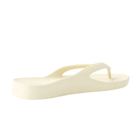 White Thongs With Arch Support