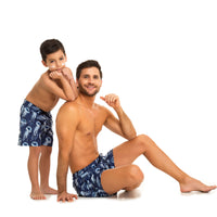 Blue Jelly Fish Swim Shorts Set