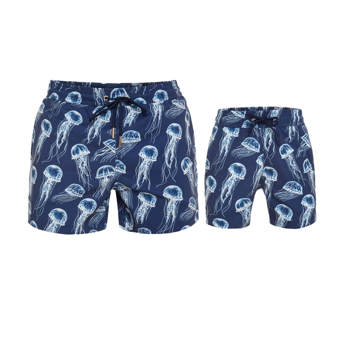 Blue Jelly Fish Swim Shorts Set