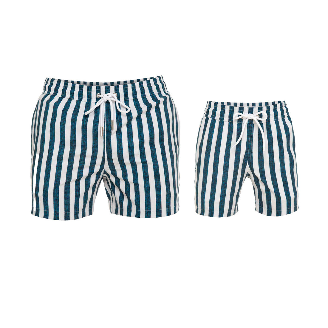 Nautical Stripes Swim Shorts Set