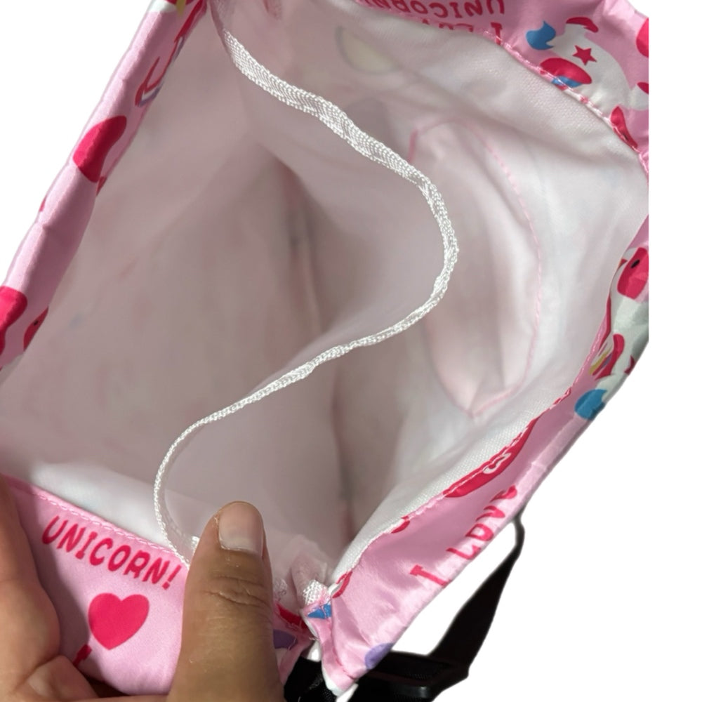 Girls' Small Swim Bag With Unicorns