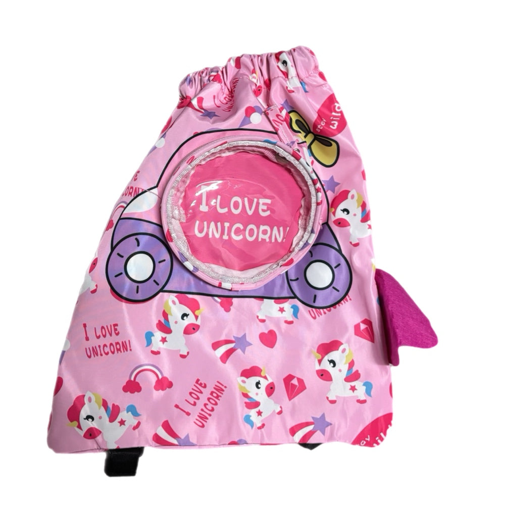 Girls' Small Swim Bag With Unicorns