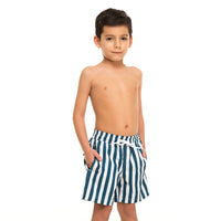 Nautical Stripes Swim Shorts Set