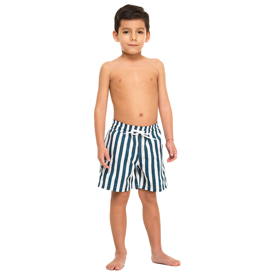 Nautical Stripes Swim Shorts Set