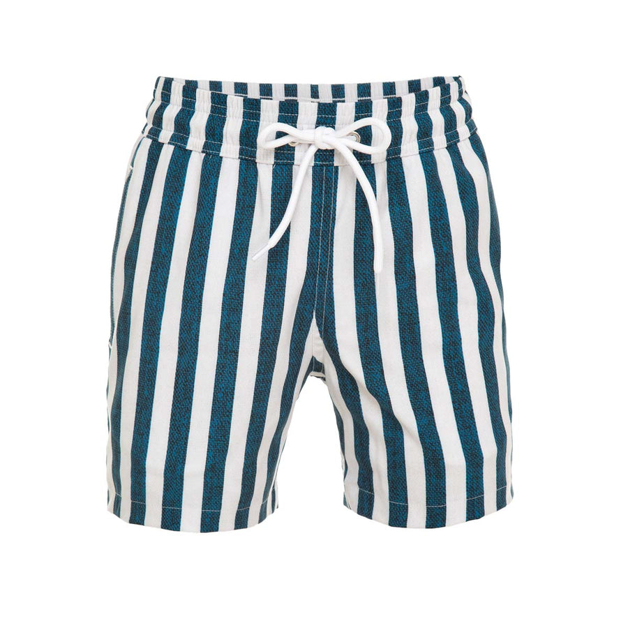 Nautical Stripes Boy's Swim Shorts