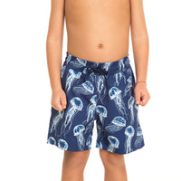 Blue Jelly Fish Swim Shorts Set