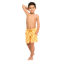 Yellow Lobsters Boy's Swim Shorts