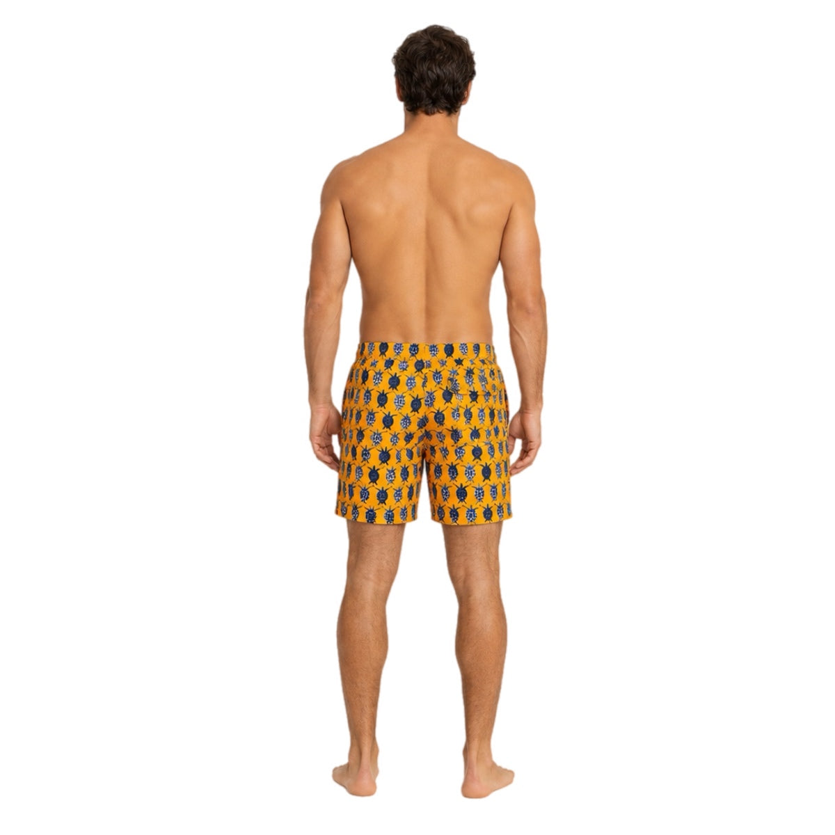 Orange Turtles Boardshorts