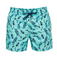 Blue Whale Sharks Men's Swim Shorts