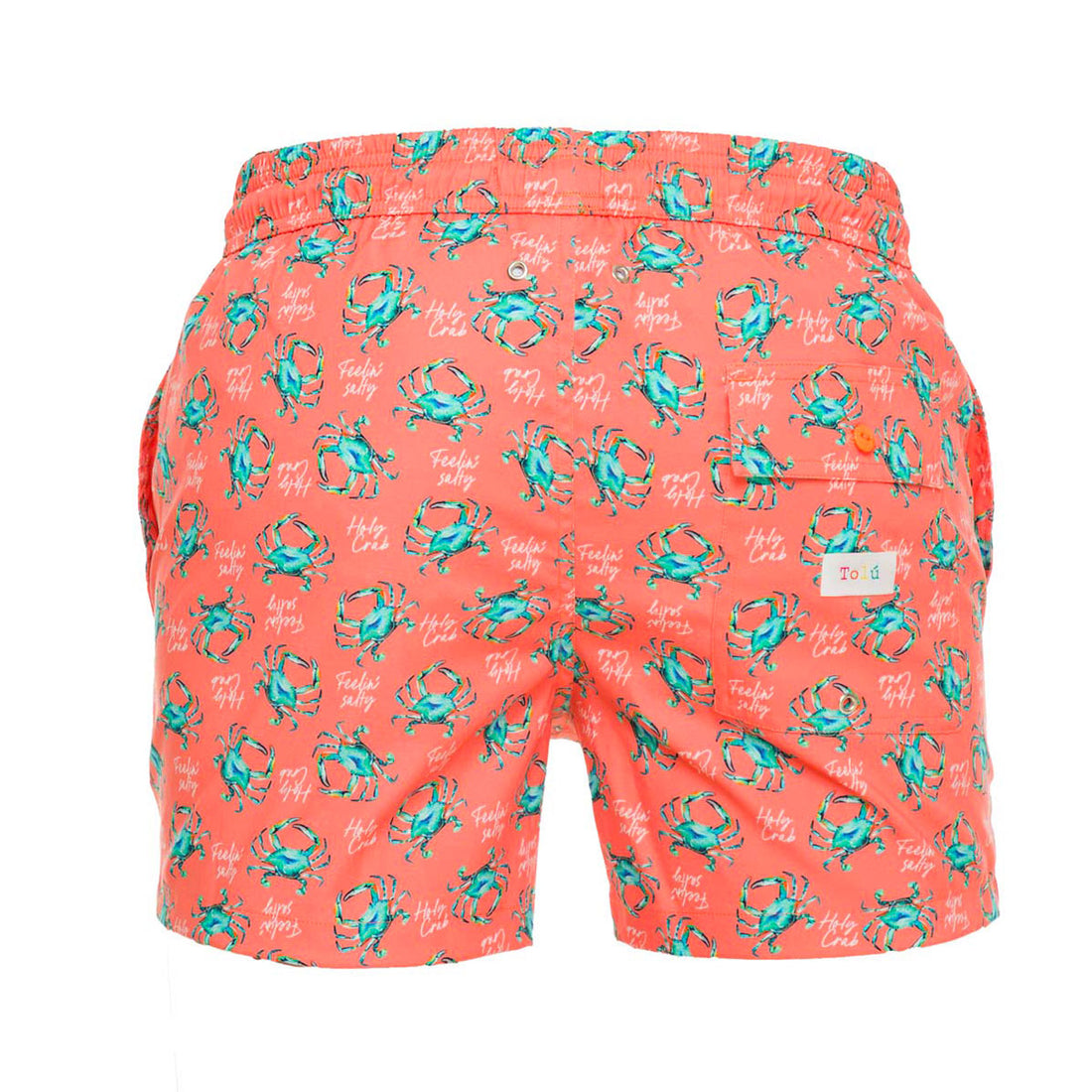 Orange Crabs Men's Swim Shorts