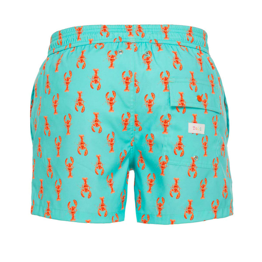 Green Lobsters Swim Shorts Set