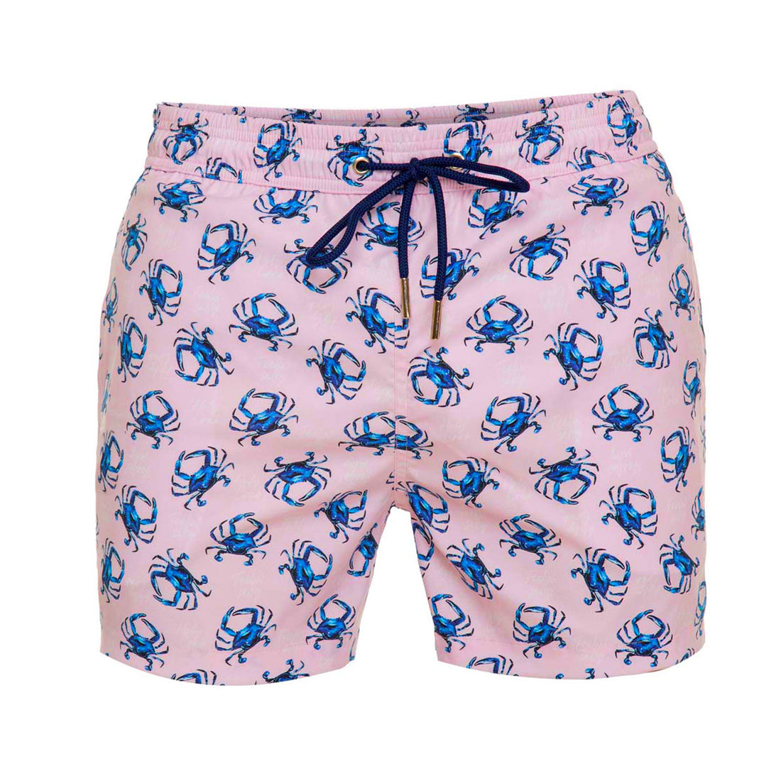 Pink Crabs Swim Shorts Set