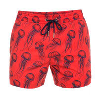 Red Jellyfish Men's Swim Shorts