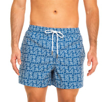 Dark Essential Fishes Swim Shorts Set