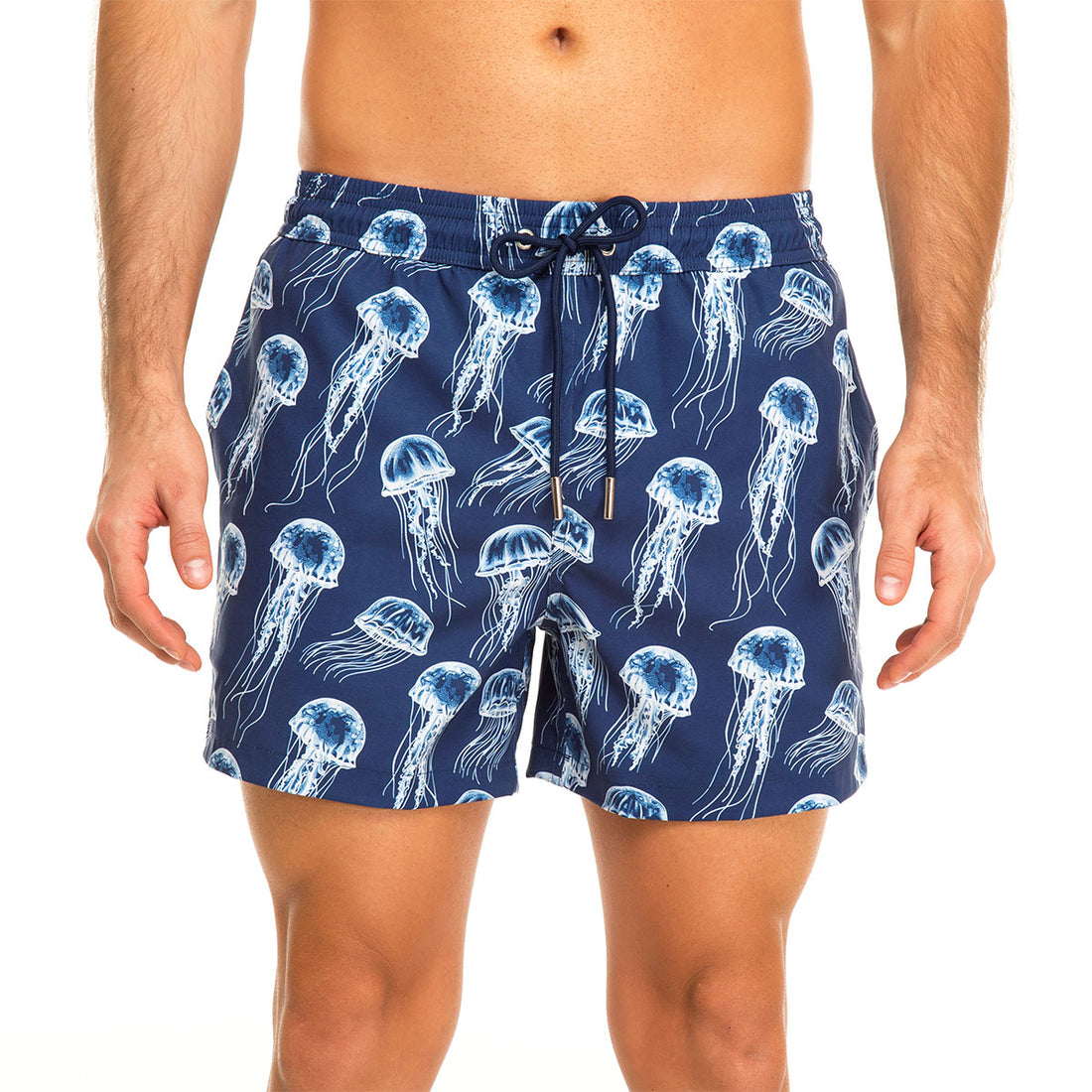 Blue Jelly Fish Swim Shorts Set