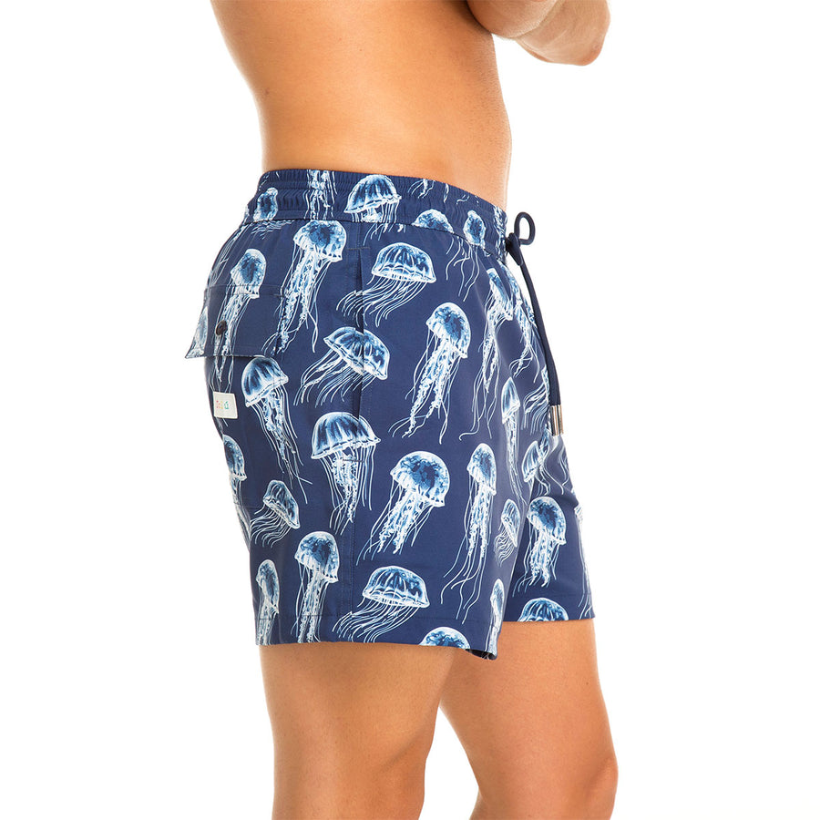 Blue Jellyfish Men's Swim Shorts