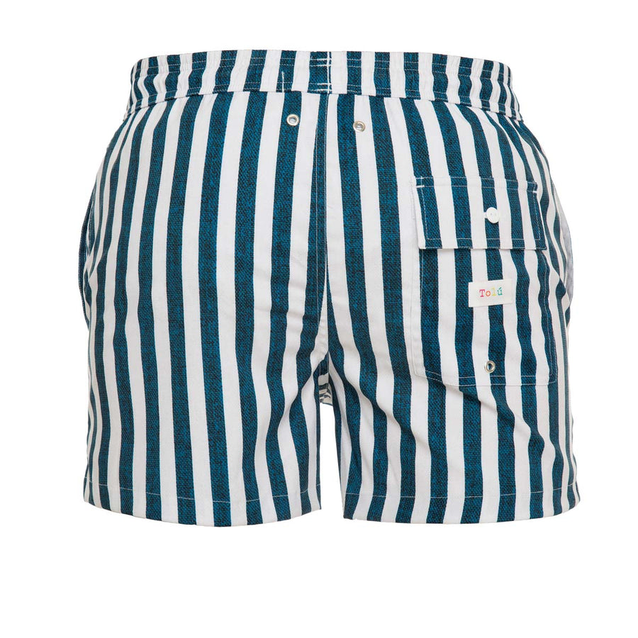 Nautical Stripes Men's Swim Shorts