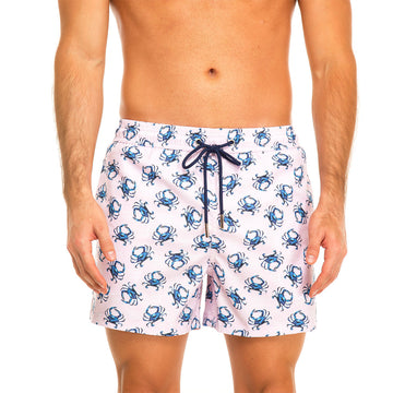 Pink Crabs Men's Swim Shorts