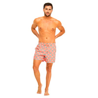 Orange Crabs Swim Shorts Set