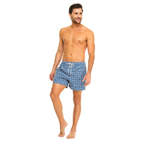 Dark Essential Fishes Men's Swim Shorts