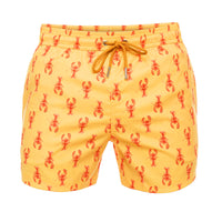 Yellow Lobsters Men's Swim Shorts