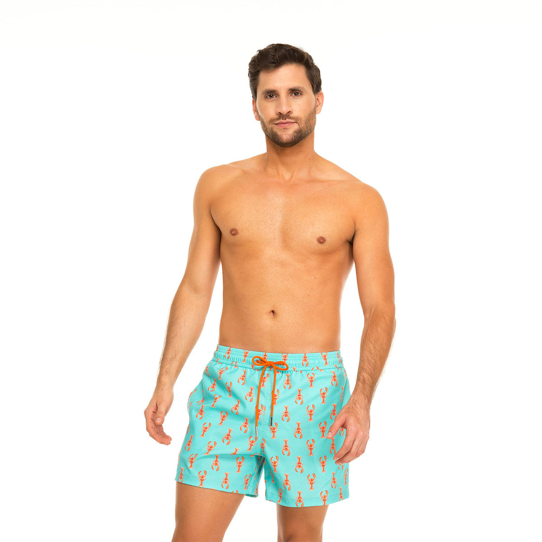 Green Lobsters Men's Swim Shorts