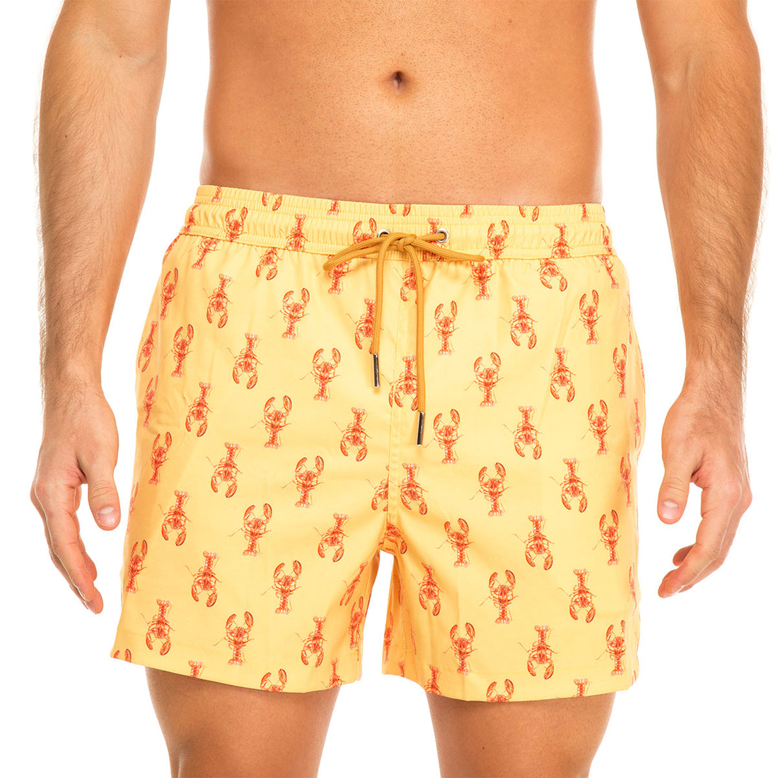 Yellow Lobsters Men's Swim Shorts