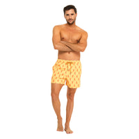 Yellow Lobsters Men's Swim Shorts