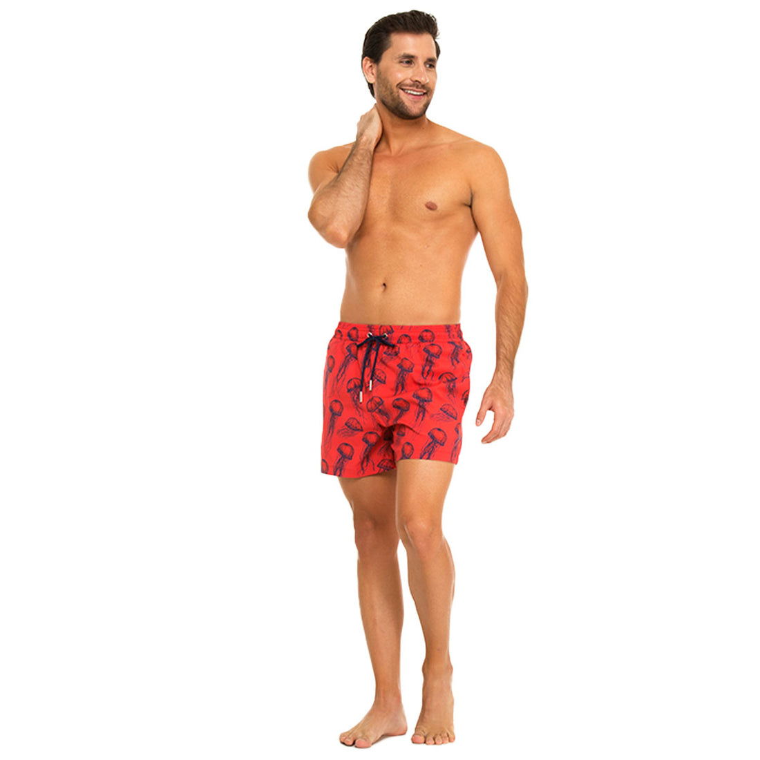 Red Jellyfish Men's Swim Shorts