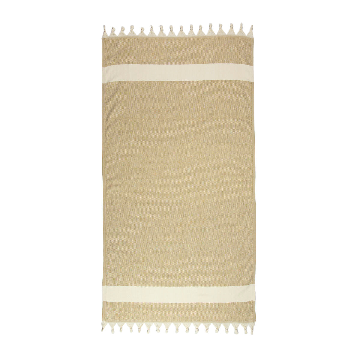 Beige Turkish Towel Full