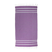 Dark Purple Thin Turkish Towel Tolu Australia Full
