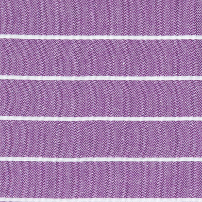 Dark Purple Thin Turkish Towel Tolu Australia Pattern
