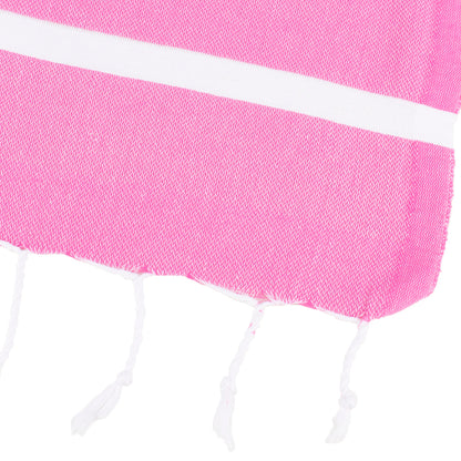 Light Pink Thin Turkish Towel Tolu Australia Corner