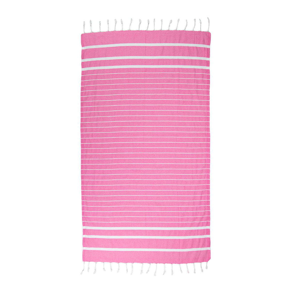 Light Pink Thin Turkish Towel Tolu Australia Full