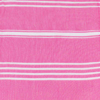 Pink and White Thin Turkish Towel tolu australia